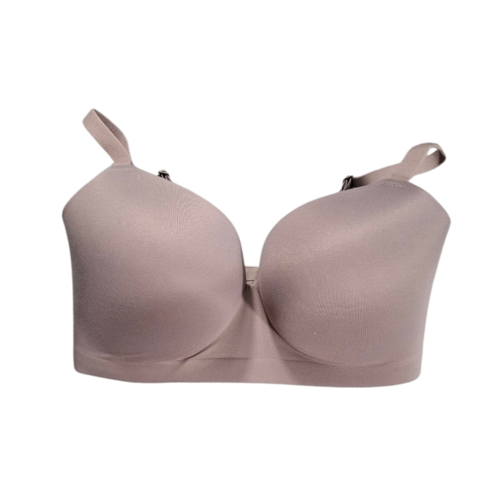 Soma Enbliss Wireless Bra 40DD Taupe Lined Molded Cup Adjustable Strap Soft